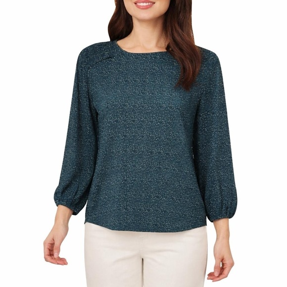 Adrianna Papell Tops - Adrianna Papell Women's XL Blouse Green H1089